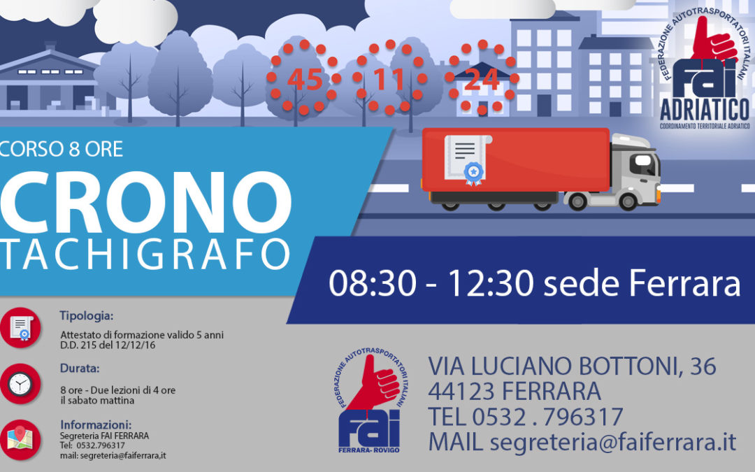 FORMAZIONE CRONOTACHIGRAFO