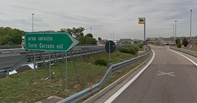 CITTA’ S.ANGELO-ATRI PINETO – TRATTO CHIUSO – TORRE CERRANO EST – AREA DI SERVIZIO CHIUSA