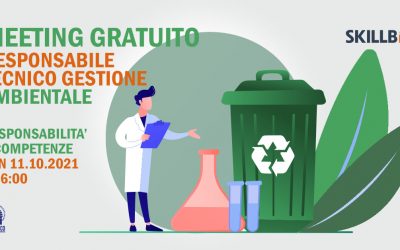 MEETING GRATUITO – RESPONSABILIE TECNICO GESTIONE AMBIENTALE