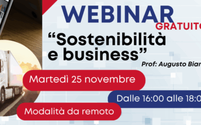 Webinar: Sostenibilità e business – 25/11/25